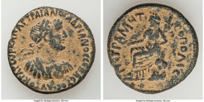 ARABIA. Decapolis. Petra. Hadrian (AD 117-138). AE (27mm, 13.75 gm, 6h). Fine. A...