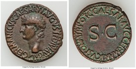 Germanicus (died AD 19). AE as (28mm, 10.96 gm, 8h). Choice VF. Rome, AD 37-38. GERMANICVS CAESAR TI AVGVST F DIVI AVG N, bare head of Germanicus left...