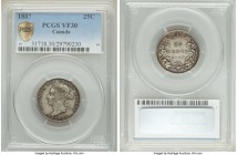 Victoria 25 Cents 1887 VF30 PCGS, London mint, KM5.

HID09801242017

© 2020 Heritage Auctions | All Rights Reserved