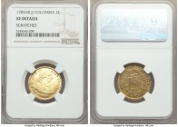 Charles III gold 2 Escudos 1785 NR-JJ XF Details (Scratches) NGC, KM49.1a.

HID09801242017

© 2020 Heritage Auctions | All Rights Reserved