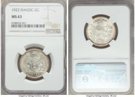 Free City 2 Gulden 1923 MS63 NGC, KM146. One year type with just a trace of gold toning at edge. 

HID09801242017

© 2020 Heritage Auctions | All Righ...
