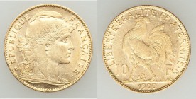 Republic gold 10 Francs 1900 AU, Paris mint, KM846. 18.8mm. 3.23gm. AGW 0.0933 oz. 

HID09801242017

© 2020 Heritage Auctions | All Rights Reserved