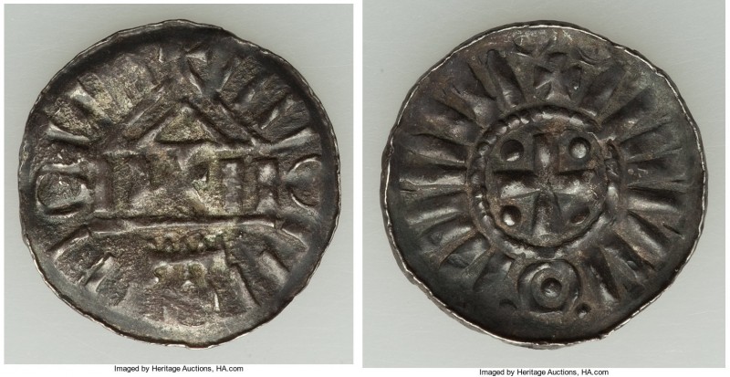 Saxony. Anonymous Pfennig (Wendenpfennig) ND (c. 985-1000) XF, Magdeburg mint, D...