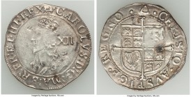 Charles I Shilling ND (1638-1639) About XF, Tower mint, Triangle over Anchor / Triangle mm, Group F, S-2862C, N-2308. 31.5mm. 5.91gm. Weak portrait, b...