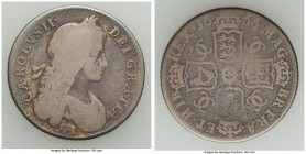 Charles II Shilling 1666 About Fine, First bust variety with elephant below, S-3373, KM418.3. 25.3mm. 5.55gm. 

HID09801242017

© 2020 Heritage Auctio...