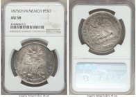 Republic Peso 1873 CH-M AU58 NGC, Chihuahua mint, KM408. Beautiful gunmetal patina.

HID09801242017

© 2020 Heritage Auctions | All Rights Reserved