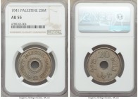 British Mandate 20 Mils 1941 AU55 NGC, KM5. Key date with lowest mintage for type.

HID09801242017

© 2020 Heritage Auctions | All Rights Reserved