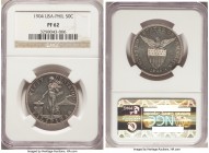 USA Administration Proof 50 Centavos 1904 PR62 NGC, KM167. Mintage: 1,355. 

HID09801242017

© 2020 Heritage Auctions | All Rights Reserved