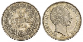 Deutschland Bayern 1852 1/2 Gulden Silber 5.3g KM 825 prächtige Erhaltung 
vorzüglich bis unzirkuliert