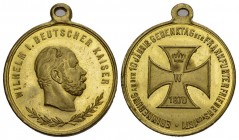 Deutschland Frankfurt 1871 Ferdienstmedaille in Cu-Ni 28mm selten bis unzirkuliert