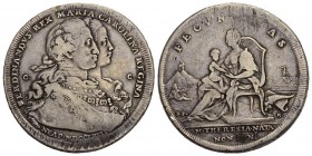 NEAPEL UND SIZILIEN Ferdinand IV. (I.) von Bourbon, 1. Periode, 1759-1799 (-1825). 
Piastra (120 Grana) 1772, Neapel. Dav. 1403, Pannuti/Riccio 47.
Fa...