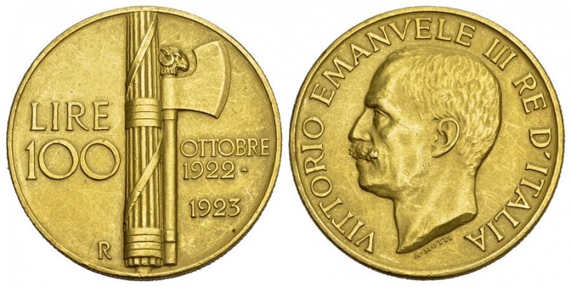 KÖNIGREICH ITALIEN Umberto I., 1878-1900. 100 Lire 1923 R, Rom. 1. Jahrestag des...