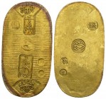 Japan Koban 1 Ryo 1837-58 Gold 11.25g sehr selten in dieser Qualität KM C 22b 
vorzüglich