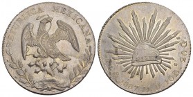 Mexiko Republik. 8 Reales 1887, Mexiko. MH. 26,97 g. KM 377.10. Gutes vorzüglich