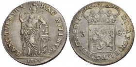 Niederlande Gelderland, 3 Gulden, 1764, Delm. 1145, Dav. 1849 vorzüglich