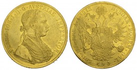 Franz Joseph 1848-1916 (D) 4 Dukaten 1912 (12,14 g), 
Gold vorzüglich