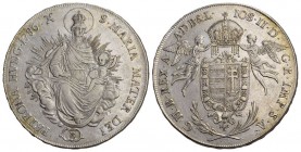 UNGARN Josef II. 1765-1790. Taler 1786, Kremnitz. 28.03 g. Huszar 1872. Dav. 1169B. Sehr schön-vorzüglich.