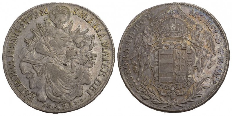 UNGARN Maria Theresia, 1740 - 1780. Taler 1779 B. Mzst. Kremnitz. 27,89 g. Huszá...