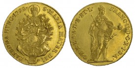 UNGARN Franz II., 1792-1835. Dukat 1792, Kremnitz. Huszar 1920, Schl. 1, Fr. 209. 3.50 g.
Gold. Vorzüglich