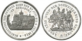 Burgdorf Schützenmedaille WM 28mm Ri: 185a