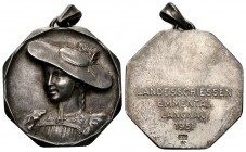 Langnau 1951 Emmentaler Landesschiessen 12g Silber Ri: 356a bis unzirkuliert