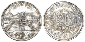 Genf 1887 Schützenmedaille Silber Richter nicht aufgelistet s.selten 14,8g FDC