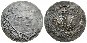 Genf 1900 Schützenmedaille Silber 39,9g selten Ri: 717b RRR