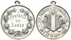 Le Locle 1892 Tir Cantonal WM 33mm Ri: 960a sehr schön bis vorzüglich