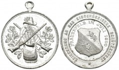 Frauenfeld 1890 Eidg. Schützenfest WM 33mm Ri: 1255a bis unzirkuliert