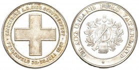 Frauenfeld 1890 Schützenmedaille Silber 14,9g selten Ri: 1265a fast FDC