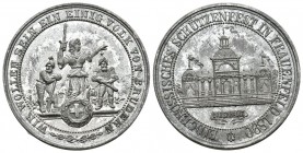 Frauenfeld 1890 Schützenmedaille WM Ri: 1266c vorzüglich