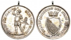 Zürich O.J Schützenmedaille Silber Ri: 1935a 11,8g selten unzirkuliert