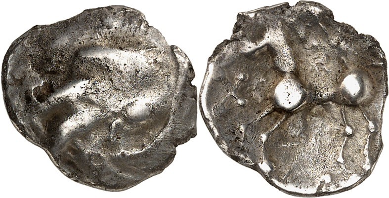 GERMANIEN. 
VINDELIKER in Bayern. 
"Büschelquinar" 1,67g. 6- strähniger Schopf...