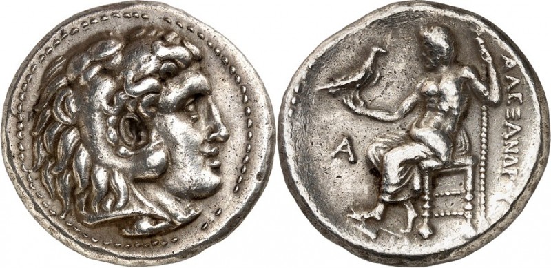 MAKEDONIEN.
KÖNIGREICH.
Alexander III. der Große 336-323 v. Chr. Tetradrachmon...