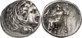 MAKEDONIEN. 
KÖNIGREICH. 
Alexander III. der Große 336-323 v. Chr. Tetradrachmon, postum (316/311 v.Chr.) 17,2g, Susa in Mesopotamien. Kopf des juge...