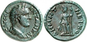 BITHYNIEN. 
NIKOMEDEIA (Izmir). 
Antoninus Pius 138-161. AE-Hemiassarion 17mm 3,96g. Kopf n.r. CAP CEB ANT WN KAI / D HMHT - NEIKO Demeter steht n.l...