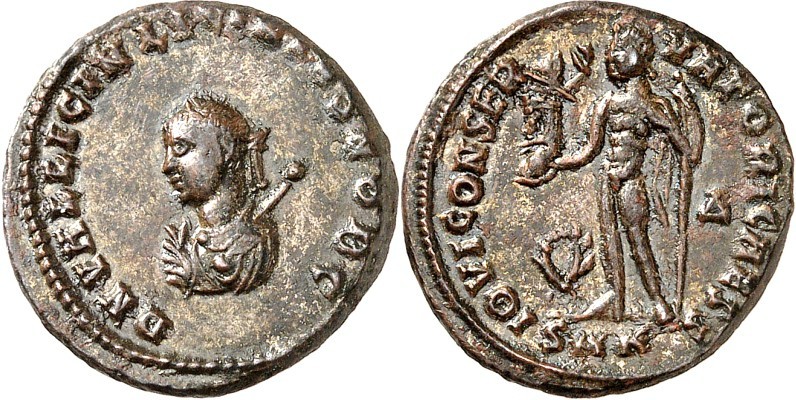 RÖMISCHES KAISERREICH. 
Licinius II. Caesar 317-324. AE-Follis 18mm (317/321) 3...