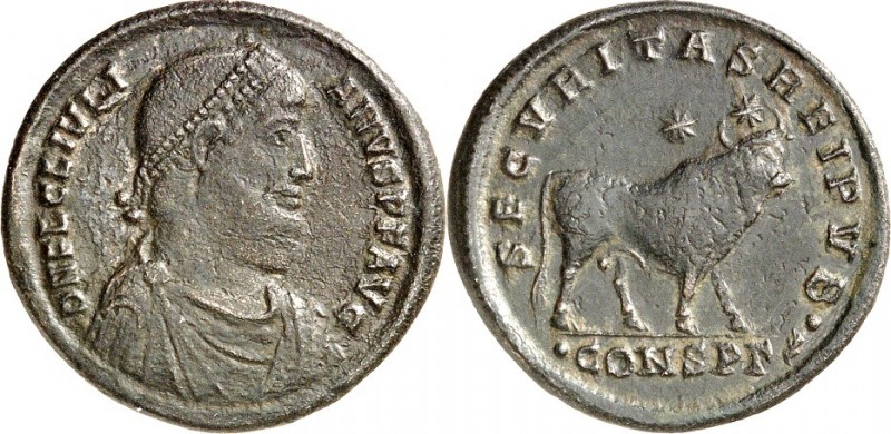 RÖMISCHES KAISERREICH. 
IULIANUS II. Augustus 360/361-363. AE-Doppelmaiorina 29...