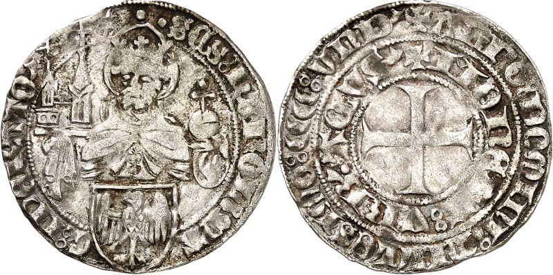 Aachen-Stadt. 
z.Z. Reinald I. von Jülich (Pfandbesitz) 1402-1423. Turnosgrosch...