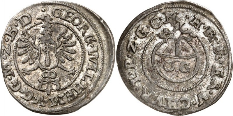 Brandenburg-Preussen. 
Georg Wilhelm 1619-1640. Kipper-Sechsgröscher o.J. Cölln...