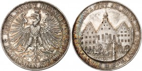 Frankfurt. 
Vereinstaler 1863 Fürstentag. AKS&nbsp; 45, J.&nbsp; 52, Th.&nbsp; 147. . 

vz-