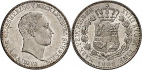 Mecklenburg/-Schwerin. 
Paul Friedrich 1837-1842. Gulden 1839. AKS&nbsp; 32, J.&nbsp; 45. . 

vz