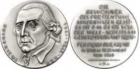 ALTDEUTSCHE LÄNDER und ADEL, 1806-1918. 
PREUSSEN Kgr.. 
Friedrich II. der Grosse 1740-1786. Medaillen (2 Stück) 1986 (v. J. Henke, b. B.H. Mayer) z...