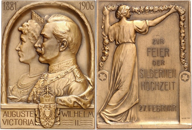 ALTDEUTSCHE LÄNDER und ADEL, 1806-1918. 
PREUSSEN Kgr.. 
Wilhelm II. 1888-1918...