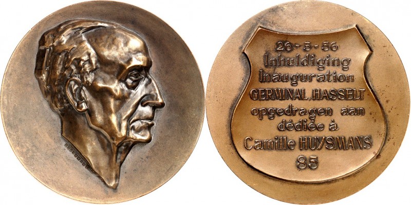 EUROPA. 
BELGIEN - STÄDTE. 
ANTWERPEN / ANVERS. Medaille 1956 (v. R. Boschmans...