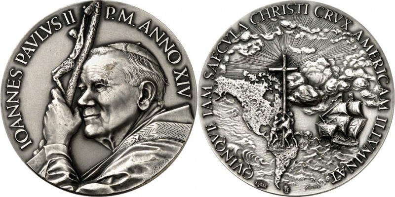 EUROPA. 
ITALIEN-Kirchenstaat. 
Johannes Paul II. 1978-2005. Jahresmedaille An...