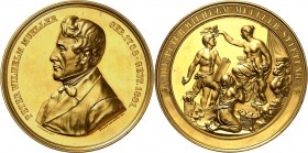 DEUTSCHE STÄDTE. 
Alphabetisch. 
FRANKFURT am Main. Prämienmedaille 1894 (v. M. Mayer, Karlsruhe) d. Peter Wilhelm-Müller-Stiftung. Brb. d. Stifters...