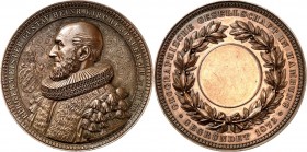 DEUTSCHE STÄDTE. 
Alphabetisch. 
HAMBURG. Prämienmedaille o.J. (1883) (v.&nbsp;J.&nbsp;Lorenz in Hamburg) a.&nbsp;d. 10-jähr. Jubiläum der Geographi...
