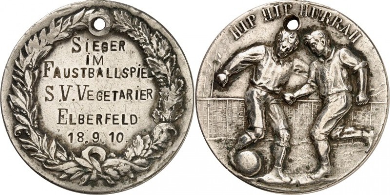 DEUTSCHE STÄDTE. 
Alphabetisch. 
(WUPPERTAL-)ELBERFELD. Medaille 1910 grav.: S...