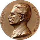 PERSONEN. 
ARCHITEKTEN und BAUMEISTER. 
SCHWECHTEN, Franz *1841 Köln +1924 Berlin. Medaille 1911 (v. Riegelmann, b. Lauer Nürnberg) a.s. 70. Geb. Br...